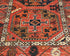 3x4 Rust Ersari Afghan Hand Knotted Veg Dye Wool Area Rug